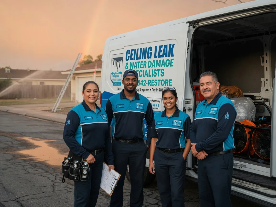 Ceiling Leak Cleanup company in Gatzke, MN